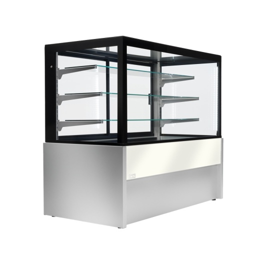 Kristall display cabinet without cooling/heating unit, 150 (L) x77 (W) x138 (H)cm