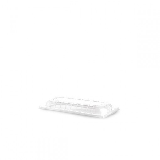 Kupolás fedő, 36 x 16,5 x H 3 cm, átlátszó, 135 db-os készlet