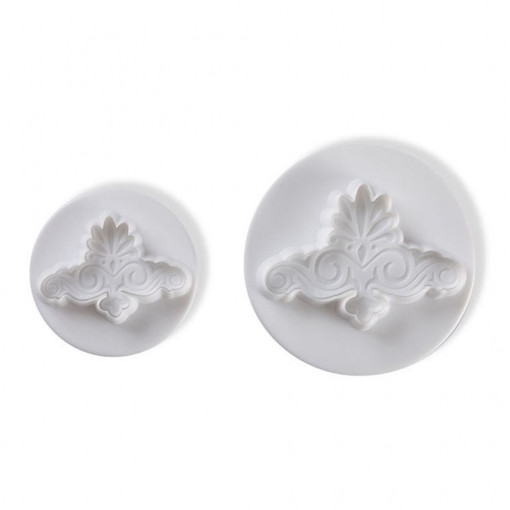Laces or Decor Ø 5 and 7 cm - Plastic Cutters with Puller, Set of 2 pcs