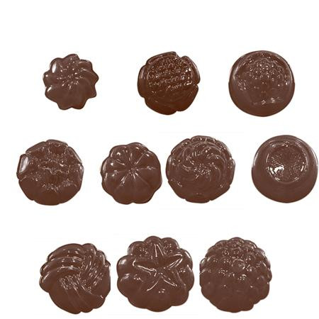 *Matrita műanyag csokoládé praliné csokoládé praliné 11 modell