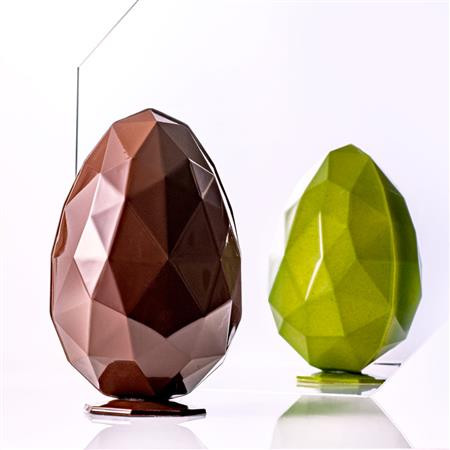 Matrite Plastic Matrite Chocolate, 2 pcs or Model Diamond Ø 12.5 x H 18.5 cm, 280 gr