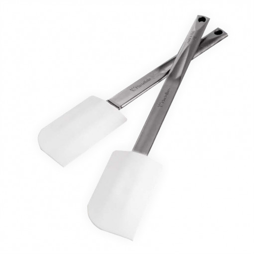 Paletta - szilikon spatula merev műanyag fogantyúval, Temp. Max. 230 °C, L 35 cm
