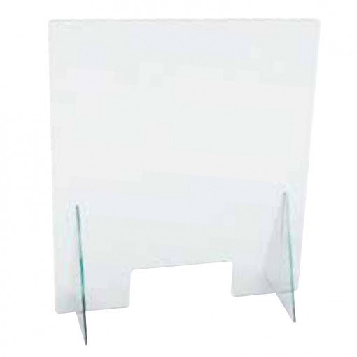 Paravan Protection and Anti-Collision Straight Corners with Window, L100xH70xW30cm