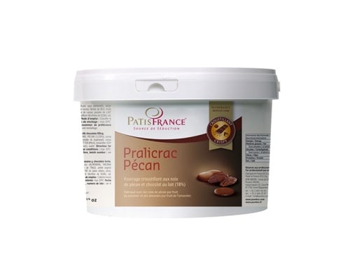 PatisFrance Пълнеж с пекан и орехи и шоколад Мляко 18% Puratos, 2 кг