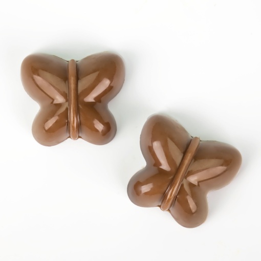 Polikarbonát forma 24 db pillangó praliné, 3,05 x 3,45 x H 1,4 cm, 9 gr, 3,05 x 3,45 x H 1,4 cm, 9 gr