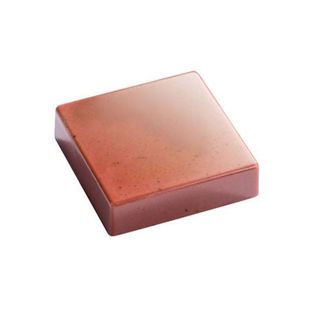 Polikarbonát forma Modern Range 24 db csokoládé praliné, 3 x 3 x H 0,8 cm, 8 gr, 8 gr