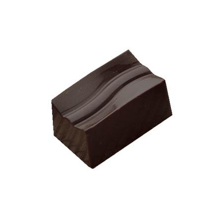 Polikarbonát forma Modern Range 30 db csokoládé praliné, 3 x 1,8 x H 1,5 cm, 8 gr, 8 gr