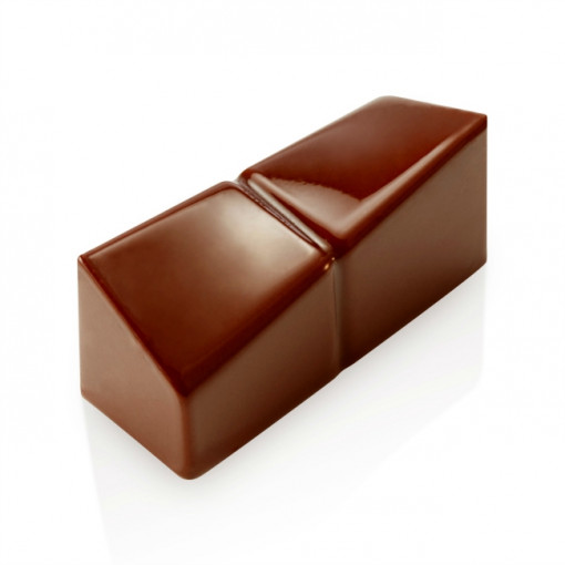 Polycarbonate mould Innovation Range 21 Chocolate Pralines, 3.7 x 1.4 x H 1.9 cm, 10 gr