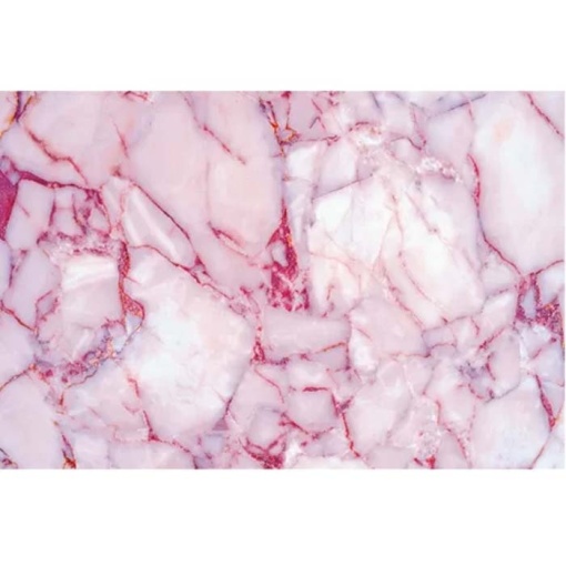 Printed Sugar Paste, Wedding Marble Pattern Marbled Red, 60x41 cm, Set of 4 pieces