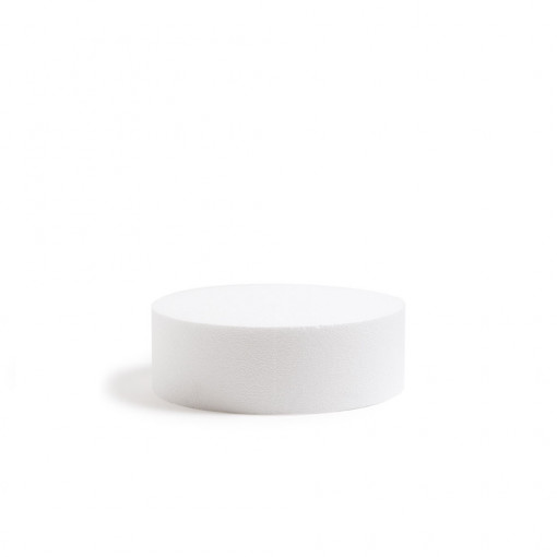 Round polystyrene mould R 20 x H 10 cm