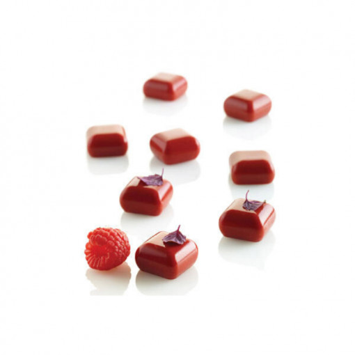 Silicon mould Micro Gem5 2.3 x 2.3 x h 1.3 cm, 35 cavities