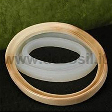 Silicon Oval Branch Mulaj, 27 x 20.5 x H 2 cm