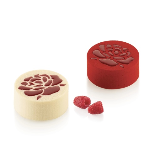 Silicon Valentine mould Ø 7 x H 3 cm, 6 cavities x 110 ml