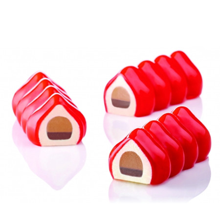 Silicone mould Monoportii Soft Trunks, 5 cavities