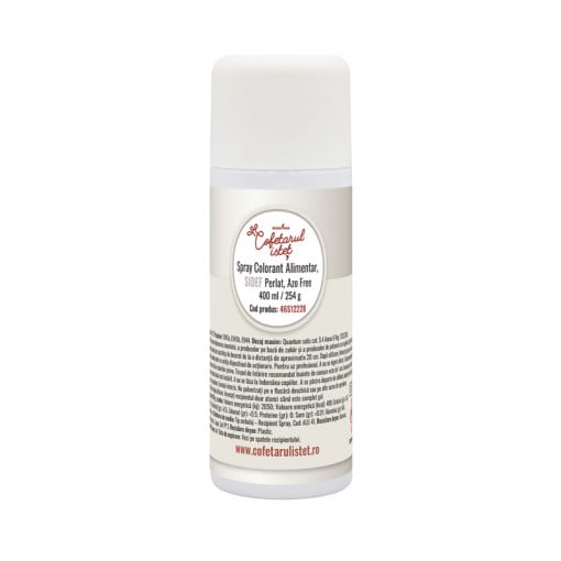 SPRAY Sidef Sidef Perlat - оцветител за храни 400 ml, без азотни съединения