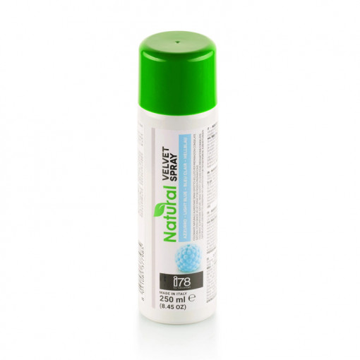 SPRAY VELVET - Син хранителен оцветител 250 мл