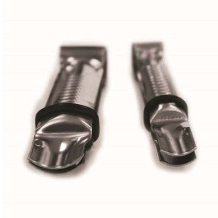 *Stainless Stainless Steel Decor Curb In Dark Curb Neted, 2 Sizes, Set of 2 Pieces