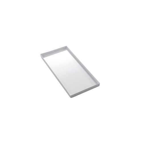 Storage and Storage Tray 40 x 17 x H 2 cm, White Plastic Material