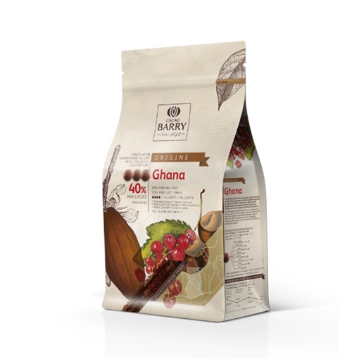 Tejcsokoládé 40,5% Ghána Barry Callebaut, 1 kg