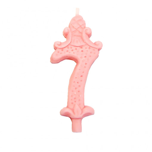 Tortagyertya H 8,5 cm, 7-es ábra, rózsaszínű
