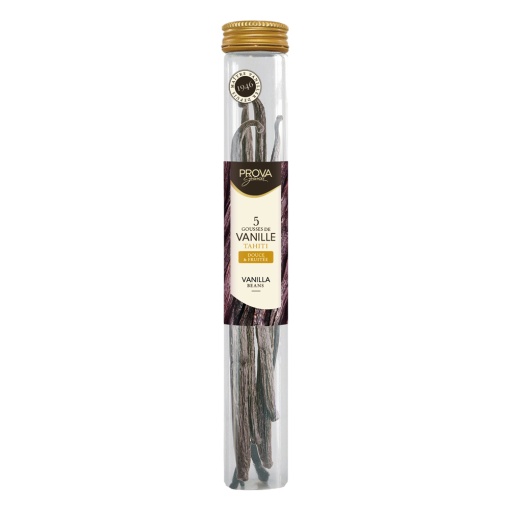 Vanilla Tahitensis Tahitian Pastai Tahiti Gourmet Proof, 5 pastai
