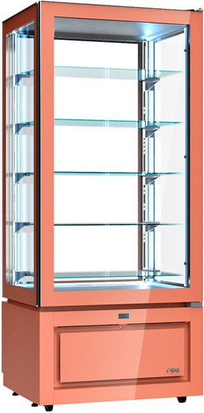 Vertical refrigerated display cabinet +2/+10°C, Luxor New Style Sable