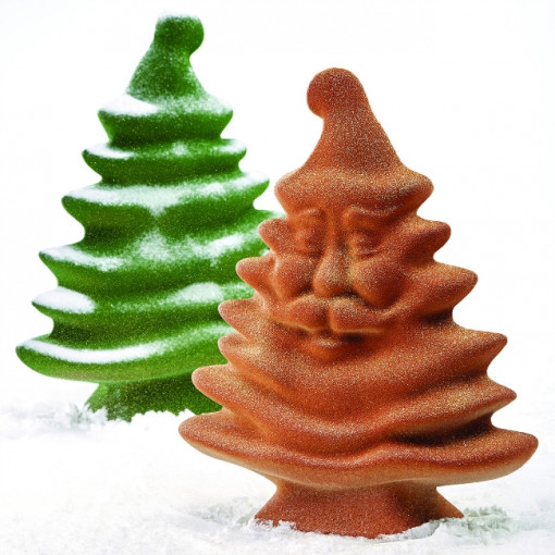 Брад Коледа 3D анимация, 16x7.5xh20cm - комплект Matrite Plastic 2 Subjects