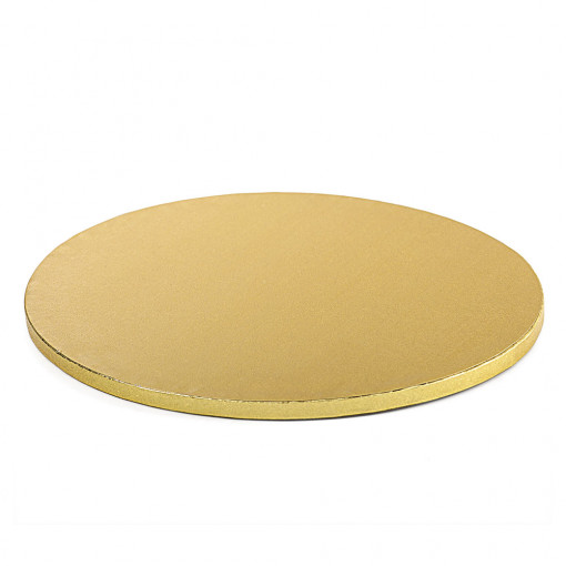 Кръгла чиния за торта Satin Gold, Ø 50 x H 1,2 cm