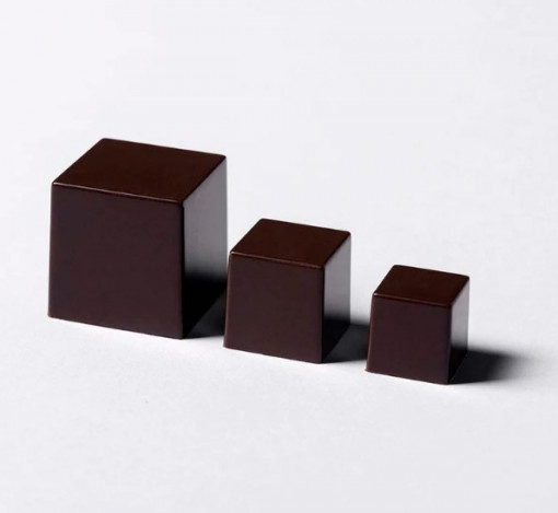 Поликарбонатна форма R.Morato Range 24 Пралин Шоколадови пралини Квадрат, 3 × 3 × H 3 cm, 25 ml