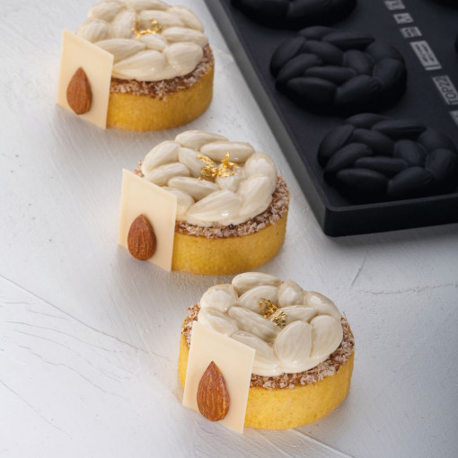 Силиконова форма TOP Migdala Mini Ø 6 x H 1,4 cm, 8 кухини, 28 ml