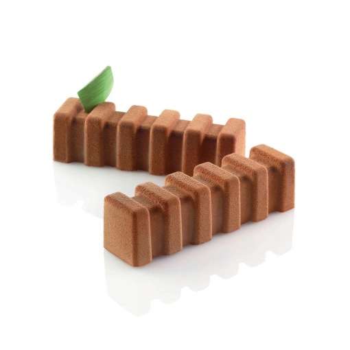 Силиконова форма Up &amp; Down Monoportion 11,7 x 3,2 x H 3,3 cm, 24 кухини, 99 ml (SQ024)
