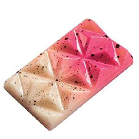Шоколад Napolitain 4,2 x 2,5 x H 0,6 cm - форма за пирамиди от поликарбонат, 20 кухини