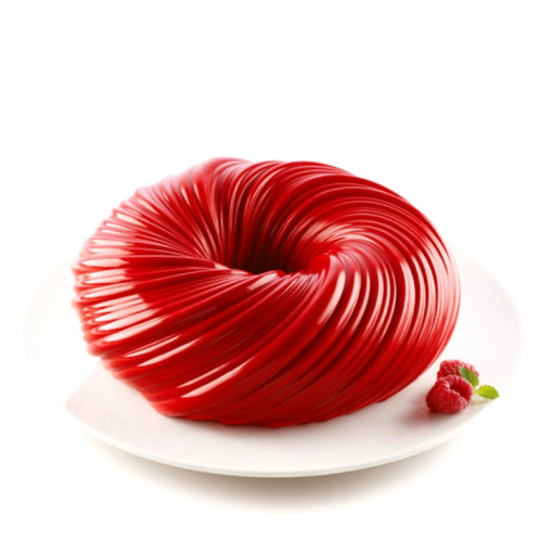3D Silicon Cake Tin 3D Intreccio Ø 21 x H 7 cm, 1650 ml