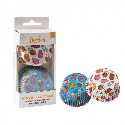 Chese L Ice Cream Paper Ø 5 x H 3.2 cm, 36 pcs