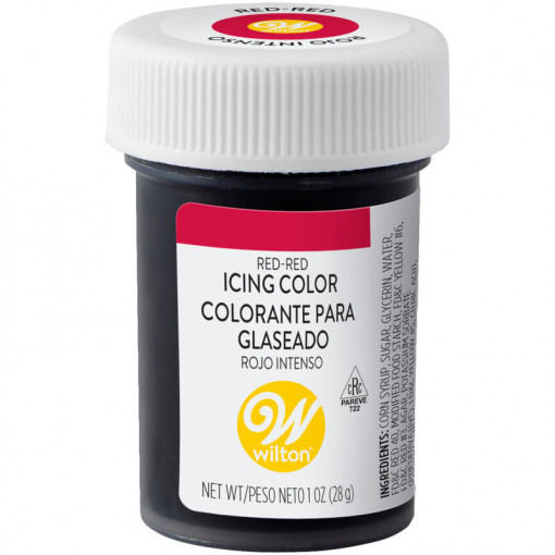 Élelmiszerfestő gél Intenzív piros (Red Red Red Red) - Wilton, 28 gr