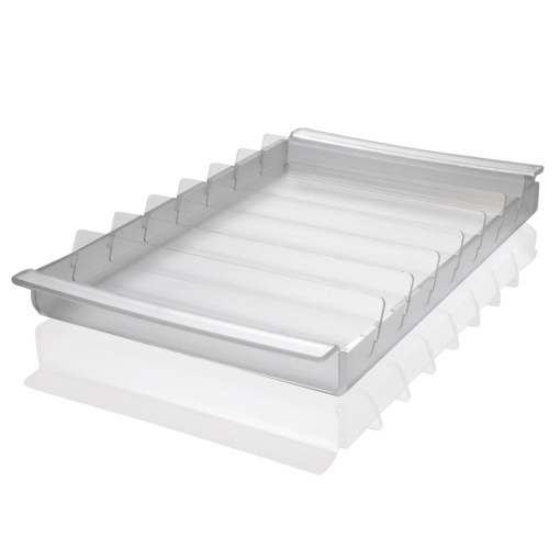 Fagylalt pálcikás tartó 40/48 db Fagylalt pálcikán, 37x23.5xH3.9cm, plexi átlátszó