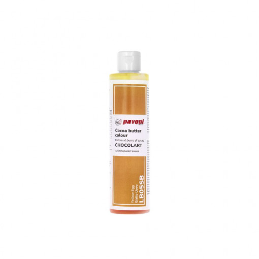 Food Colouring with Cocoa Butter without E171, Egg Yellow, 200 gr