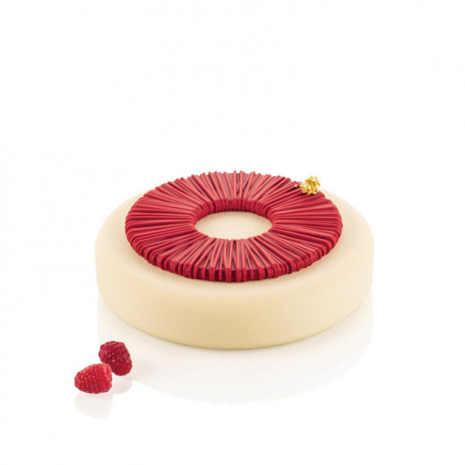 Forma Silicon Decor Top/Insertie Tutu Ø 14 x H 0.9 cm, 2 cavitati, 100 ml