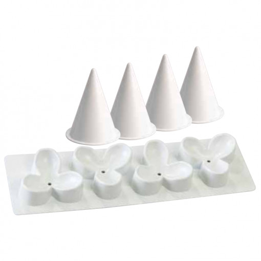 Ghiocei - Plastic Flower Forming and Drying Stands, Set of 5 Pieces