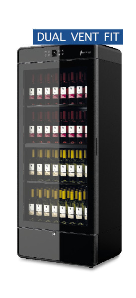 H2000 IAM FIT DUALVENT Dual Ventilated Refrigerated Wine Showcase, H2000 IAM FIT DUALVENT