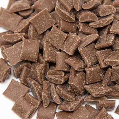 Irca termosztálható csokoládé tejcsokoládé falatkák, 2,5 kg