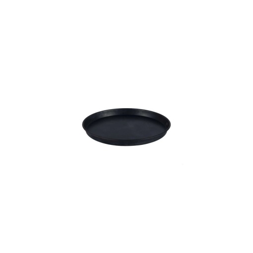 Kúpos pizzatálca, Ø 20 x H 2,5 cm, Fekete tábla
