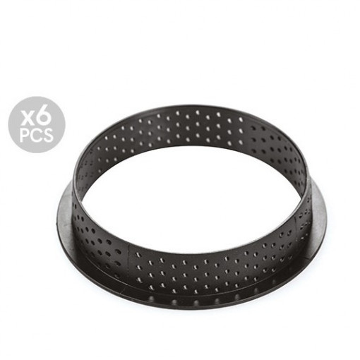 Microperforated Thermoplastic Copper Ø 8, Round, Set 6 pcs