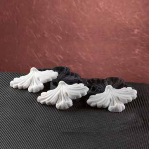 Mulaj Silicon Decor Frunze Baroc, 7.4 x 5 cm, 3 Subiecte