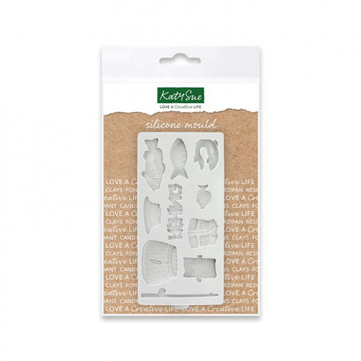 Mulaj Silicon La Pescuit, 10 Subiecte Ø 1 - 5.3 cm