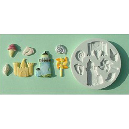 Mulaj Silicon Vacanta de Vara, Ø 1.5 - 3.5 cm, 7 Subiecte