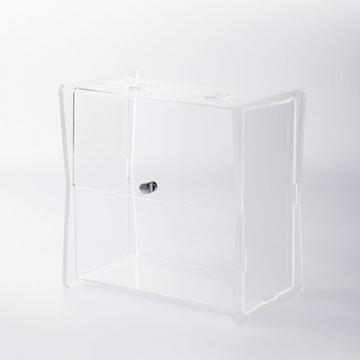 Multipurpose display cabinet Plegxiglas transp. 30 x 18.5 x H 30 cm - Img 1