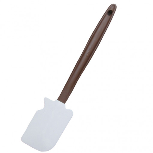 Paletta - szilikon spatula merev műanyag fogantyúval, Temp. Max. 220 °C, L 36 cm