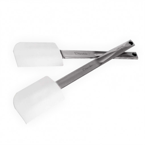 Paletta - szilikon spatula merev műanyag fogantyúval, Temp. Max. 230 °C, L 40 cm