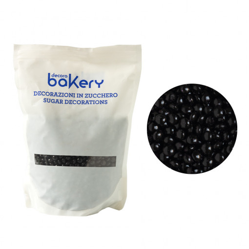 Perle Aplatizate Ciocolata Neagra Ø 10 mm, 1 kg